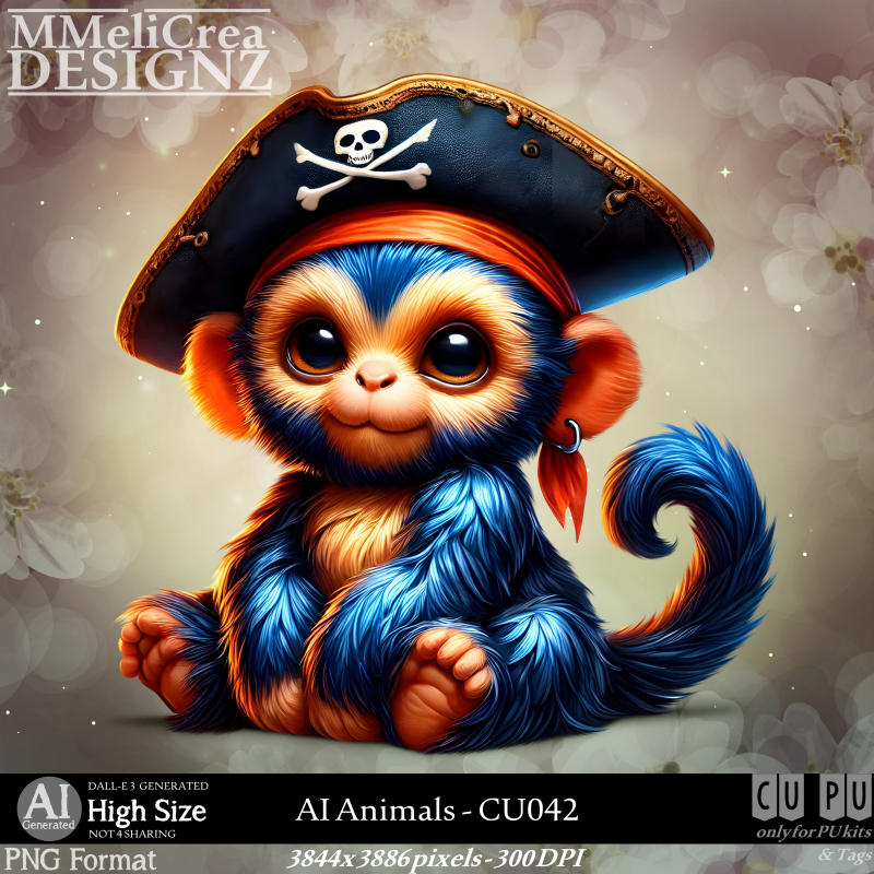 (image for) AI - ANIMALS CU042 (CU4PU/PNG)